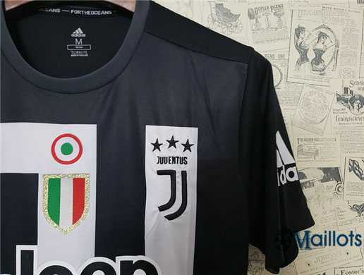 Maillot football Juventus Noir Édition Commémorative 2018-2019 pas cher