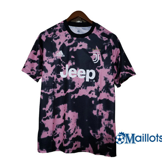 Maillot de football Juventus Exterieur Version Fuite Rose 2019 2020 pas cher