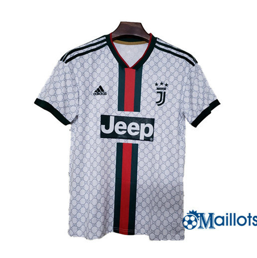 Maillot football Juventus Version Fuite Blanc 2019 2020