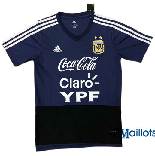 Maillot football Entrainement Argentine Bleu/Noir 2018-2019