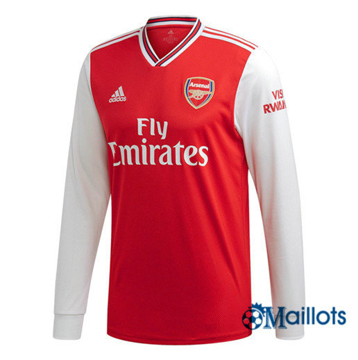 Grossiste Maillot de foot Arsenal Domicile Manche Longue 2019 2020