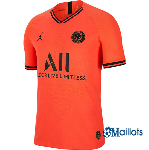 Grossiste Maillot de foot PSG Exterieur Rouge 2019 2020