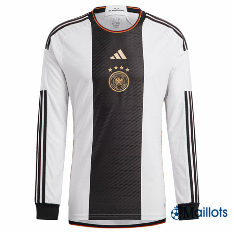 Grossiste omaillots Maillot Foot Allemagne Domicile Manche Longue 2022-2023