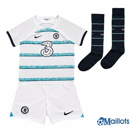 Grossiste omaillots Maillot Foot Chelsea FC Enfant Exterieur 2022-2023