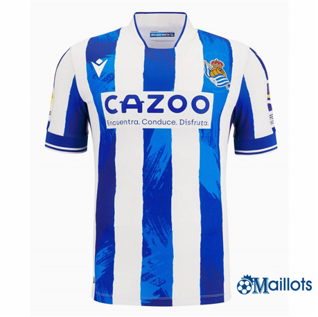 Grossiste omaillots Maillot Foot Real Sociedad Domicile 2022-2023