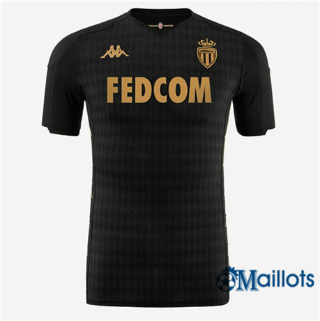 Omaillots Maillot foot AS Monaco Exterieur Noir 2019 2020