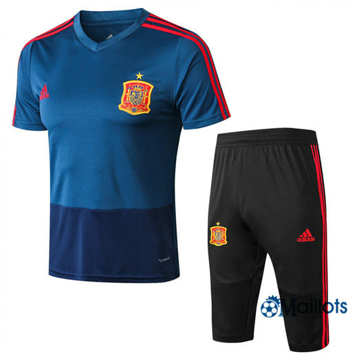 Maillot entraînement Espagne Bleu/Rouge 2018/19