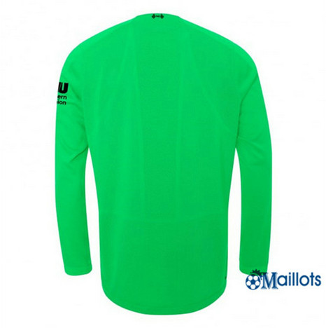 Maillot Liverpool Gardien De But Manche Longue Vert 2019 2020
