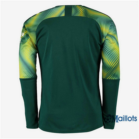 Maillot Manchester City Gardien De But Vert Manche Longue 2019 2020