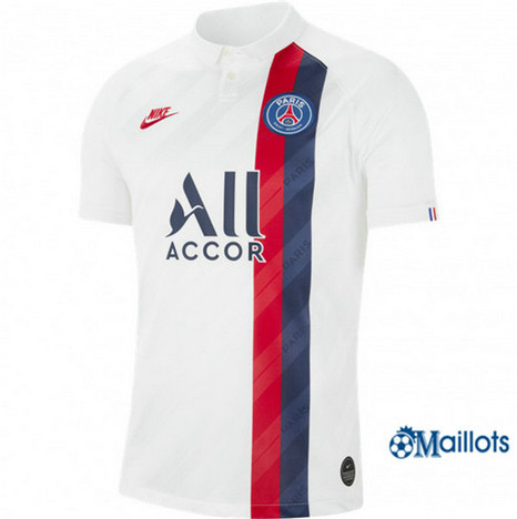 Maillot Foot PSG Third Blanc 2019 2020