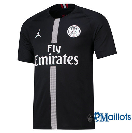 Maillots PSG Jordan Third Domicile Noir 2018/19