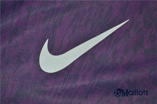Flocage Maillot foot Vêtement Violet/Orange Manchester City Third 2018 2019 pas cher