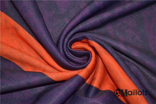 Vêtement de sport homme football Violet/Orange Manchester City Third 2018 2019