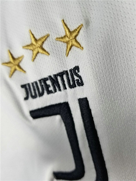 Maillot floqué football Noir/Blanc Juventus Domicile 2019 2020 en ligne