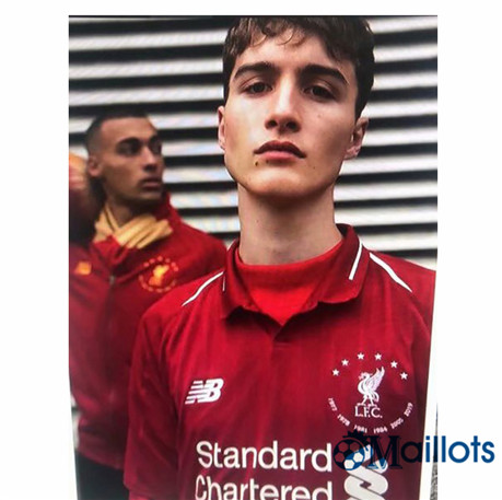 Maillot foot Liverpool 6 Ligue des champions édition commémorative 2019 2020