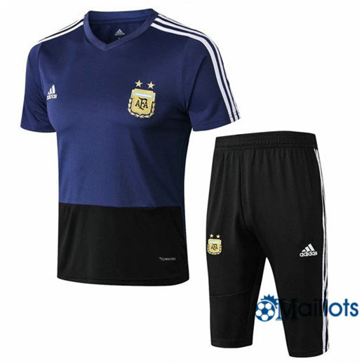 Maillot Entraînement Argentine et pantalon Training Bleu Noir 2018-2019 2020