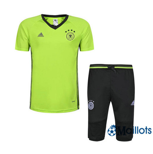 Maillot Entraînement Allemagne et pantalon Training Vert 2018-2019 2020