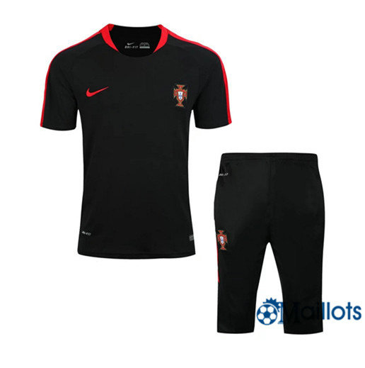 Maillot Entraînement portugal et pantalon Training Noir Rouge 2018-2019 2020