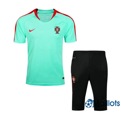 Maillot Entraînement portugal et pantalon Training Vert Rouge 2018-2019 2020