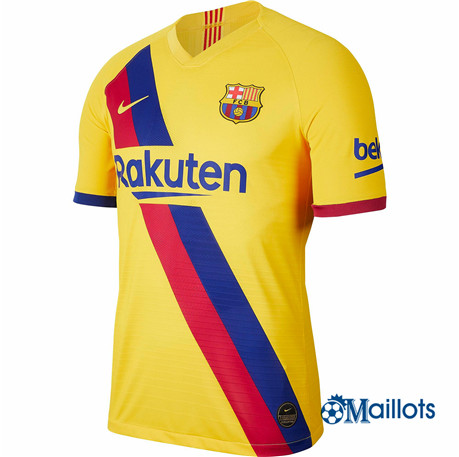 Maillot Foot Barcelone Exterieur Jaune 2019 2020