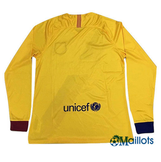 Omaillots: Maillot sport FC Barcelone Exterieur Manche Longue 2019 2020 Thailande discount