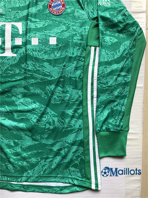 Maillot foot Bayern Munich Dardien De But Manche Longue Vert 2019 2020