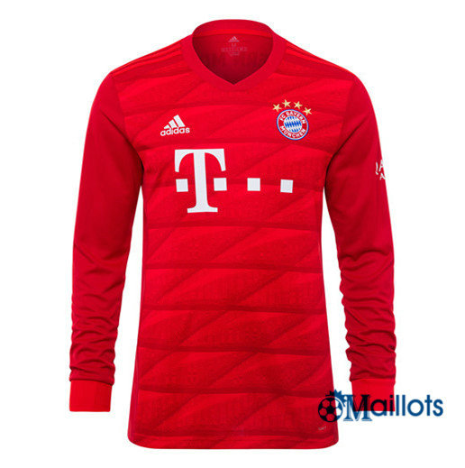 Maillot foot Bayern Munich Domicile Manche Longue 2019 2020