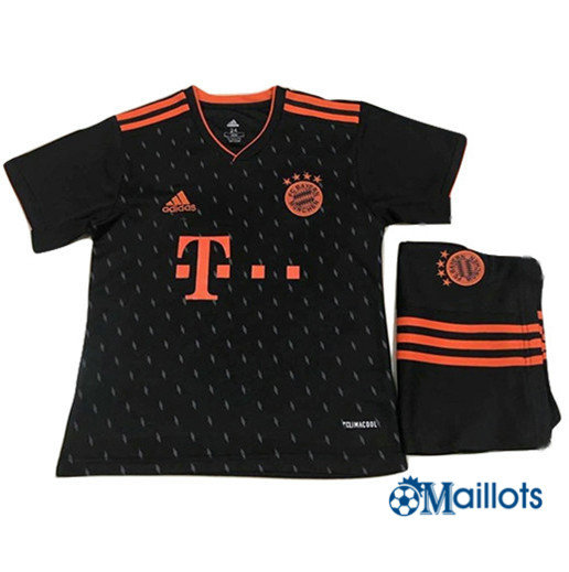 Ensemble Maillot foot Bayern Munich Noir Enfant 2019 2020