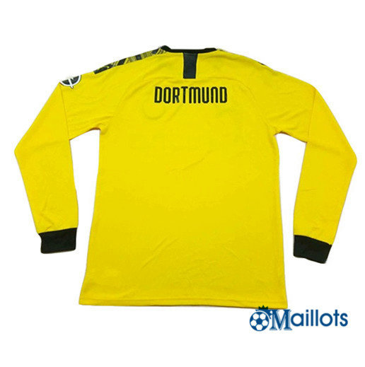 Omaillots: Maillot football Borussia Dortmund Domicile Manche Longue 2019 2020 petit prix en ligne