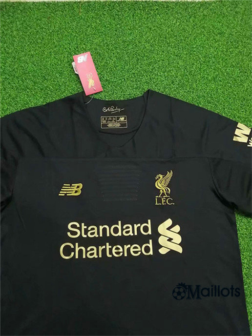 Vetement Maillot sport football FC Liverpool Dardien De But Manche Longue Noir 2019 2020