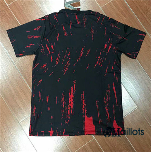 Omaillots: Maillot de football FC Liverpool training Noir Rouge 2019 2020 Thailande pas chère