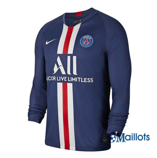 Maillot foot psg Domicile Manche Longue 2019 2020