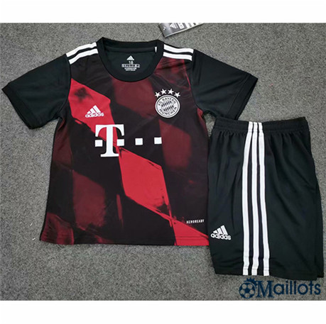 Grossiste Maillot de football Bayern Munich Enfant Third 2020 2021