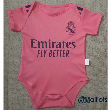 Grossiste Maillot Foot Real Madrid Bébé Exterieur 2020 2021