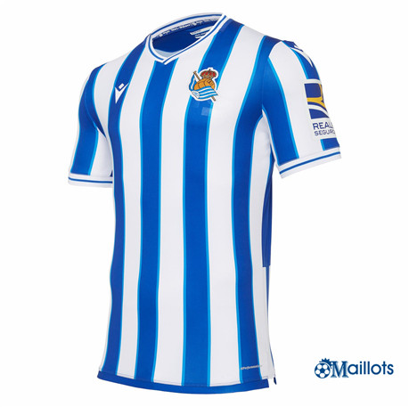 Grossiste Vetements foot Real Sociedad Domicile 2020 2021