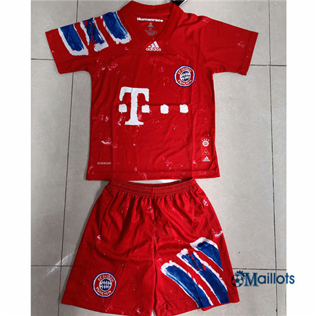 omaillots Maillot de Football Bayern Munich Enfant édition conjointe 2020 2021