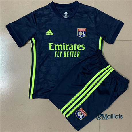 omaillots Maillot foot Lyon Enfant Third 2020 2021