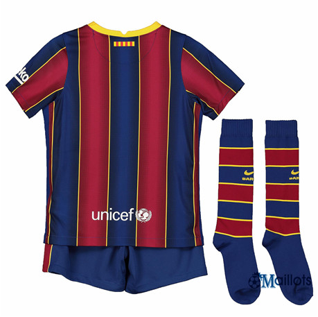 Maillot foot FC Barcelone Ensemble Foot Enfant Domicile 2020 2021