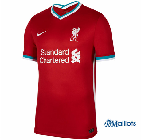 Maillot football FC Liverpool Domicile 2020 2021