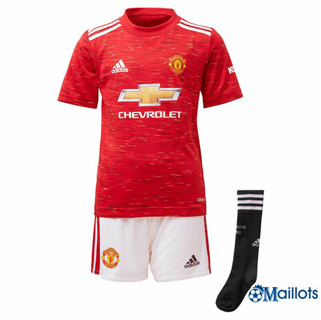 Maillot football Manchester United Enfant Domicile 2020 2021