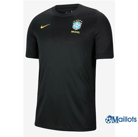 Maillot football Brésil Pre-Match Noir 2020 2021