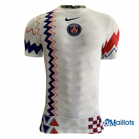 Omaillots Maillot foot PSG Exterieur Blanc 2020 2021