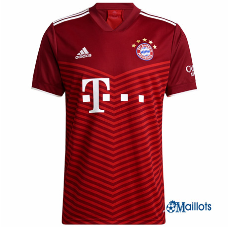 Grossiste Maillot Foot Bayern Munich Domicile 2021-2022