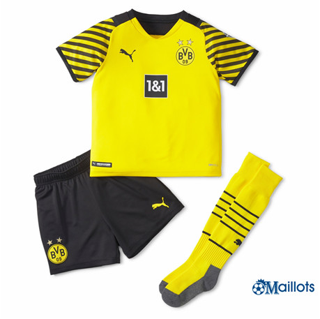 Grossiste Maillot Foot Borussia Dortmund Enfant Domicile 2021-2022