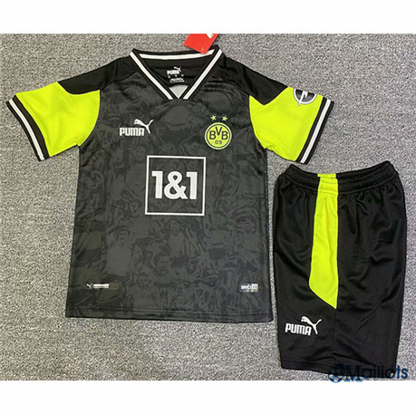 Grossiste Maillot Foot Borussia Dortmund Enfant version commune 2021-2022