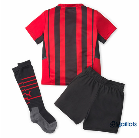 Grossiste Maillot Foot AC Milan Enfant Domicile 2021-2022