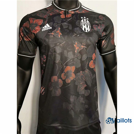 Grossiste Maillot Foot Juventus Noir 2021-2022