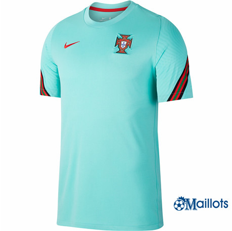 Grossiste Maillot Foot Portugal training Vert 2021-2022