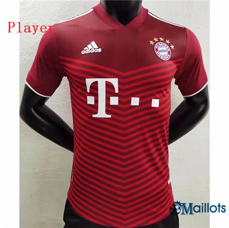 Grossiste Maillot foot Player Version Bayern Munich Domicile 2021-2022