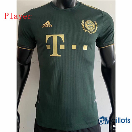 Grossiste Maillot foot Player Version Bayern Munich Vert 2021-2022